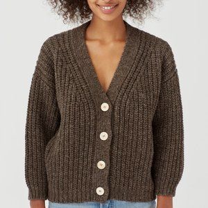 Babaa wool cardigan no19 mini oak